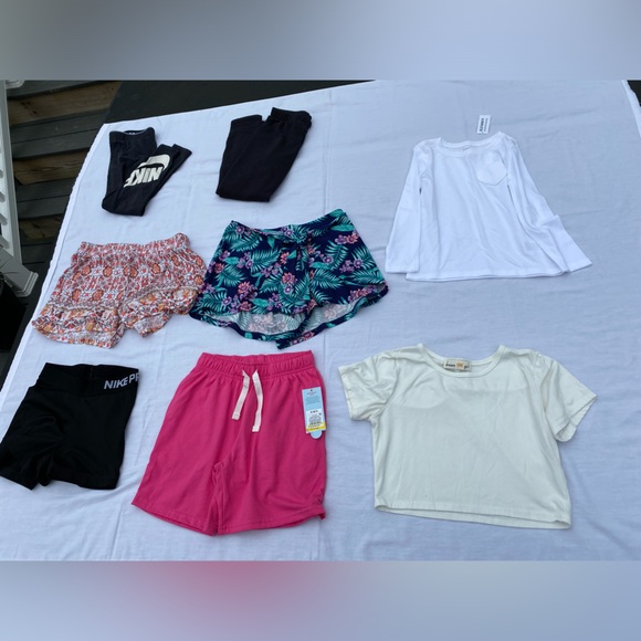 Nike Other - Nike Black and Pink Shorts Set Sizes 5,6 & 7